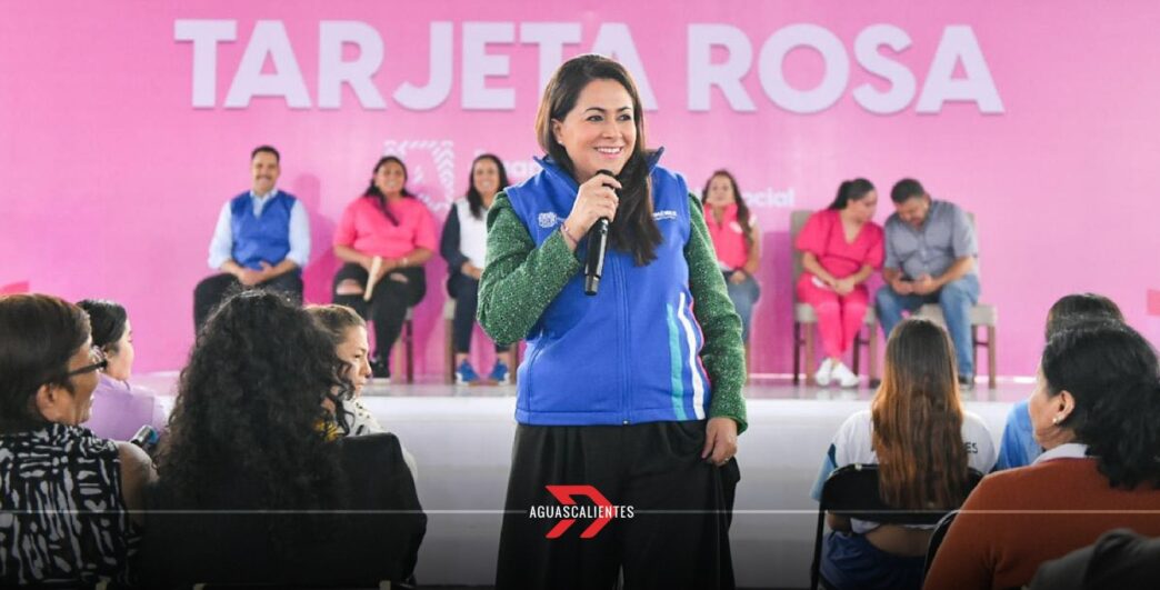 Tarjeta rosa aguascalientes