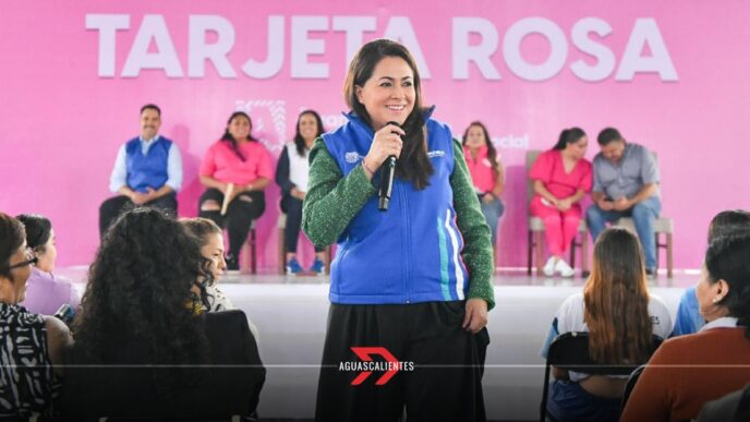 Tarjeta rosa aguascalientes