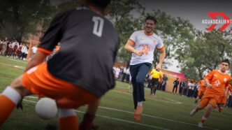 Samuel García cierra el ciclo escolar con la fiebre del Mundialito Ponte Nuevo