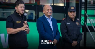 Samuel García entrega nuevas unidades de la Ruta 50 Más Palomas